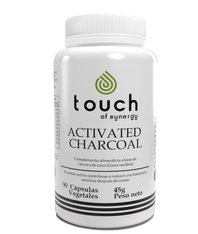 Activated Charcoal (Carbón vegetal activo)  - 90 cápsulas vegetales
