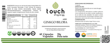 Carica l'immagine nel visualizzatore di Gallery, Ginkgo Biloba 6000mg - 60 cápsulas vegetales