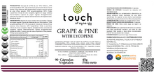 Cargar imagen en el visor de la galería, Grape and Pine con Lycopene - 90 cápsulas vegetales