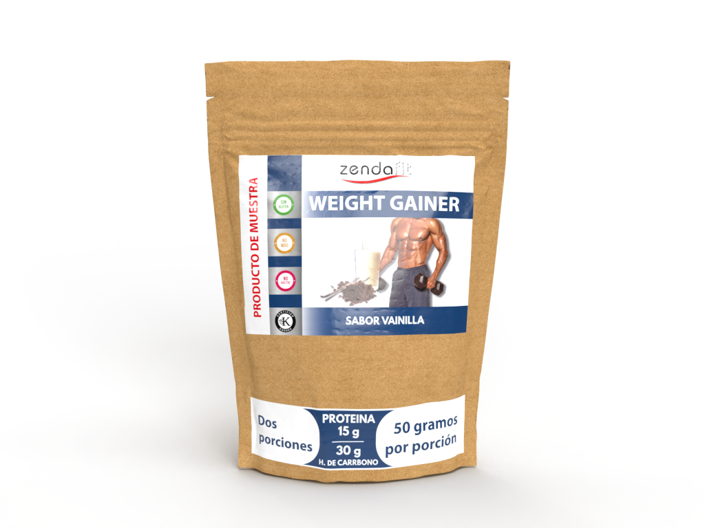 SAMPLE Weight Gainer Vanilla Flavor 2 portions of 50g