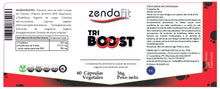Cargar imagen en el visor de la galería, Triboost (Tribulus + L-Triptofano) - 60 cápsulas vegetales
