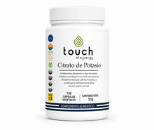 Carica l'immagine nel visualizzatore di Gallery, Citrato de Potasio 120 cáps
