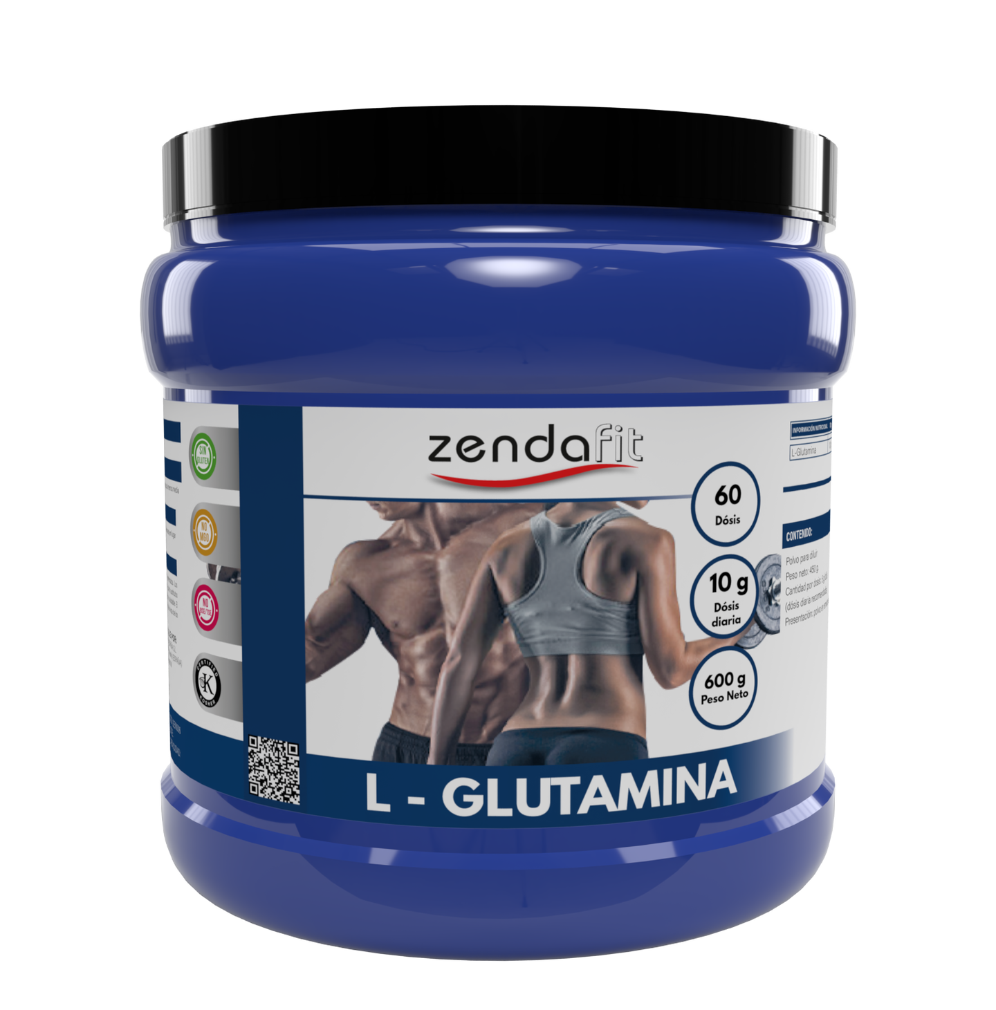L-Glutamine - 600 grams