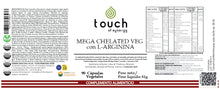 Carica l'immagine nel visualizzatore di Gallery, Mega Chelated Veg with L-Arginine  - 90 cápsulas vegetales
