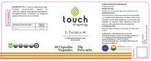 Cargar imagen en el visor de la galería, L-Taurina 500mg. 60cáps

