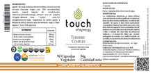 Cargar imagen en el visor de la galería, Cúrcuma Turmeric Complex 90 cáps  (con jengibre y pimienta negra)
