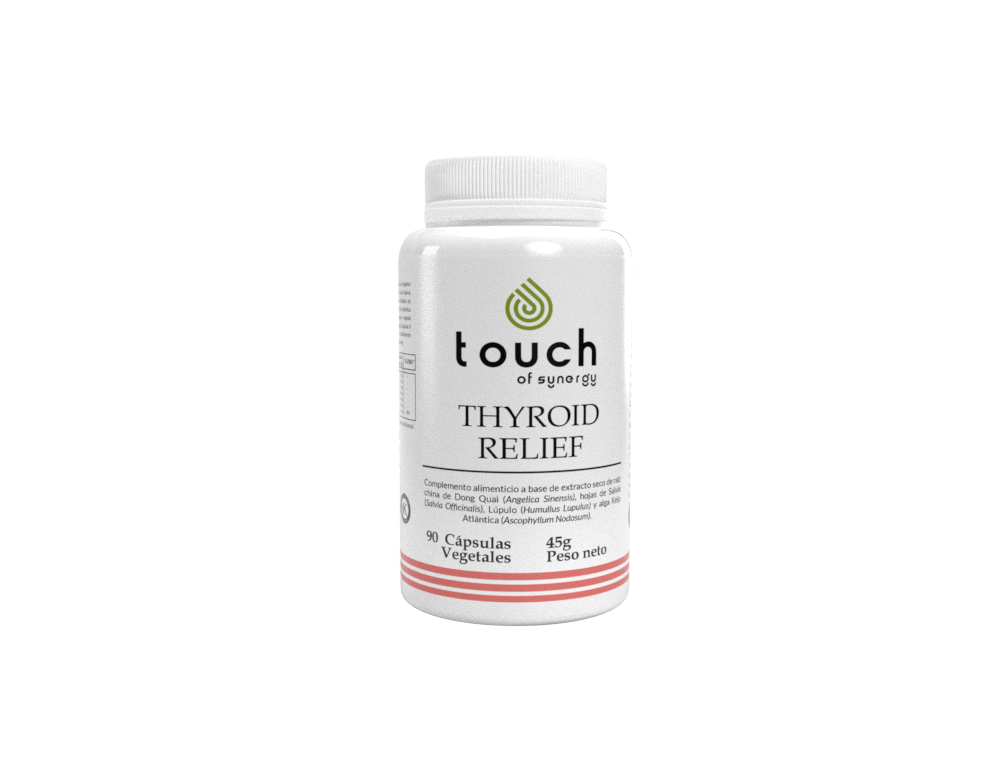 Thyroid Relief (Kelp, Salvia, Lúpulo) - 90 cápsulas vegetales