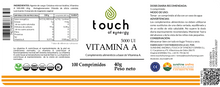 Carica l&#39;immagine nel visualizzatore di Gallery, Vitamina A 5000UI - 100 comprimidos
