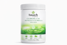 Cargar imagen en el visor de la galería, Clorofila de Alfalfa y Clorella (Sabor limón y menta) - Bolsa 150 gramos
