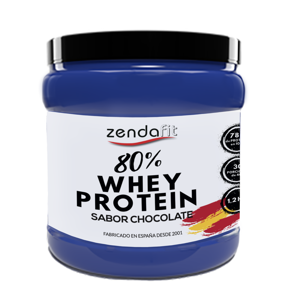 Whey Protein 80% ( Proteína de Suero de leche aislada al 80%) 1.200gr