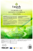 Load image into Gallery viewer, Alfalfa and Chlorella Chlorophyll (Lemon and Mint Flavor) - Bag 150 grams
