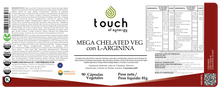 Cargar imagen en el visor de la galería, Mega Chelated Veg with L-Arginine  - 90 cápsulas vegetales
