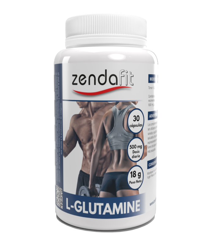 L-Glutamina - 30 capsulas