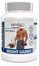 Load image into Gallery viewer, Weight Gainer (Ganador de Peso) Flavor Vanilla - 1800 grams (15g of proteins and 30g of carbohydrates per serving)
