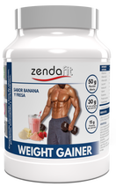 Load image into Gallery viewer, Weight Gainer (Ganador de Peso) Banana and Strawberry Flavor - 1800 grams (15g of proteins and 30g of carbohydrates per serving)
